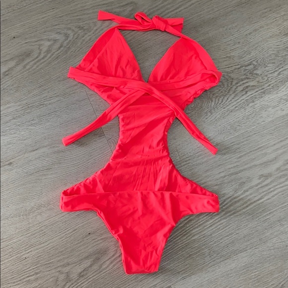 💥NWOT-Mikoh Bora Bora One Piece Monokini Medium - Picture 2 of 6